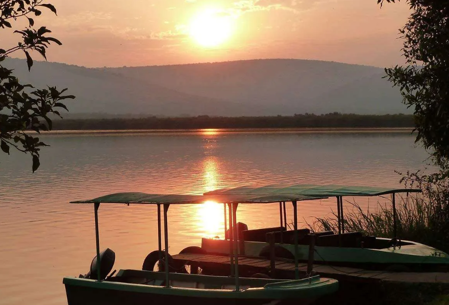 A boat cruise safari in Lake Mburo National Park