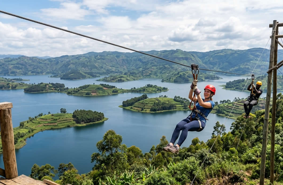 Ziplining Adventure in Uganda