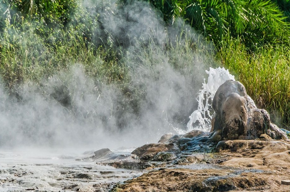 Hot Springs in Semuliki National Park